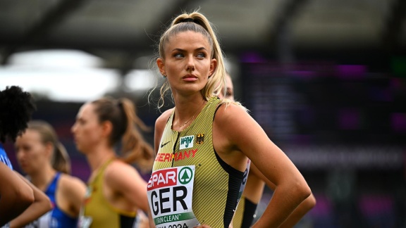 Sportschau - 4x400m Staffel Frauen - Der Deutsche Vorlauf