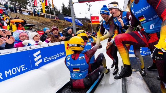 Sportschau Wintersport - Die Team-staffel In Oberhof - Die Zusammenfassung