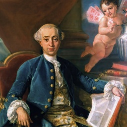 Giacomo Girolamo Casanova, digital bearbeitet nach einem Gemälde von Francesco Narici