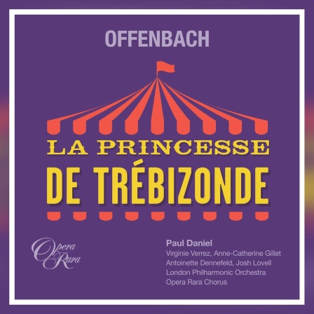 Album-Cover: "La Princesse de Trébizonde" von Jacques Offenbach