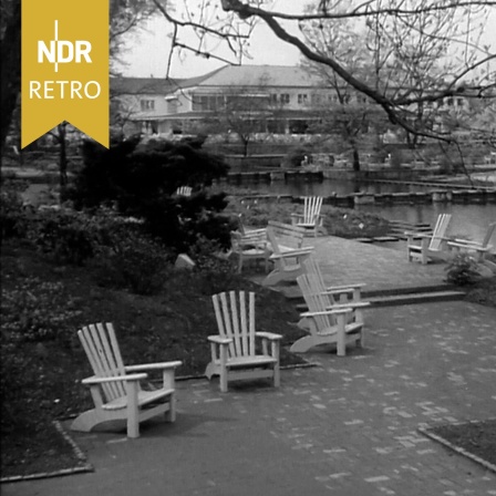 Hamburg: Internationale Gartenbau-Ausstellung in Planten un Blomen, 1953.