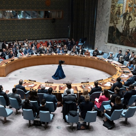 Sitzung des Sicherheitsrats der Vereinten Nationen in New York