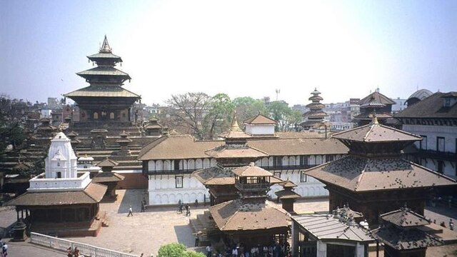 Der Durbar Square in Kathmandu