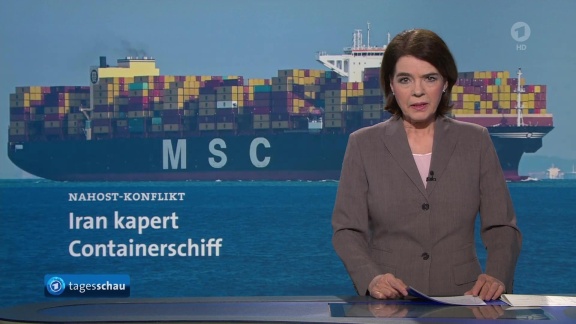 Tagesschau - Tagesschau 16:55 Uhr, 13.04.2024