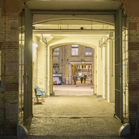 Das ehemalige Gefängnis Blokhuispoort in Leeuwarden - zu einem Kulturzentrum umgebaut