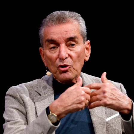 Publizist Michel Friedman auf der lit.Cologne Spezial im WDR-Funkhaus.