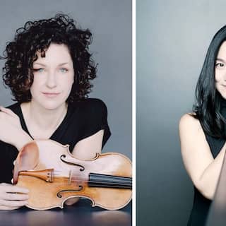 Sarah Christian (Violine) und Hisako Kawamura (Klavier)