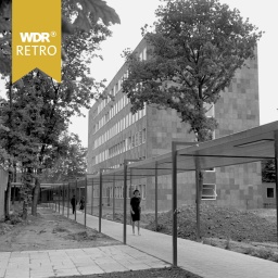 Blick auf Neubau der Kölner Sporthochschule 1963