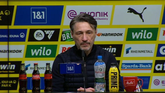 Sportschau Bundesliga - Bvb-trainer Kovac - 'haben Das Bekommen, Was Wir Gezeigt Haben - Nämlich Nichts'