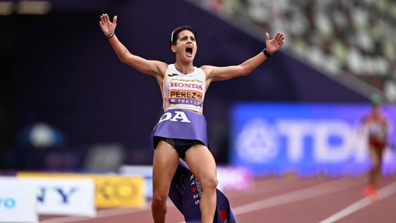 Sportschau Leichtathletik-wm 2025 - Ankunft Der Besten Geherinnen über 20 Kilometer