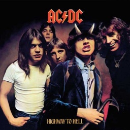 Plattencover des AC/DC Albums &#034;Highway To Hell&#034;