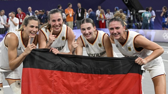 Sportschau Olympia 2024 - Historischer Erfolg Für Die 3x3-basketballerinnen