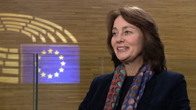 Die Vizepräsidentin des EU-Parlaments Katarina Barley, SPD