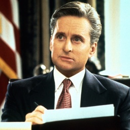 Michael Douglas in dem Film "The American President"