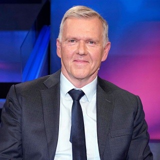 Erich Vad in der ARD-Talkshow maischberger im Studio Berlin Adlershof
