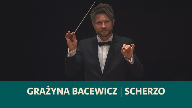 Teaserbild: Krzysztof Urbański dirigiert Musik der polnischen Komponistin Grażyna Bacewicz