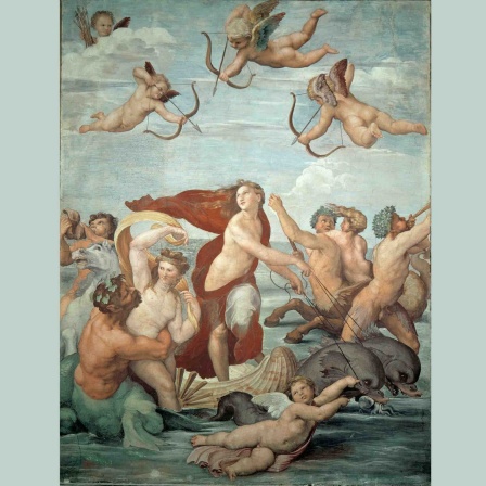 Gemälde "Triumph der Galatea" von Raffael