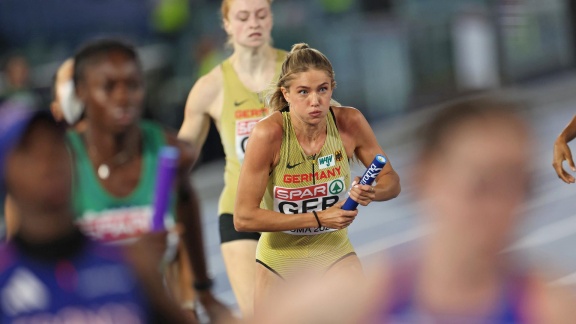 Sportschau - 4x400 M - Das Em-finale Der Frauen