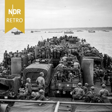 Truppe der Royal Navy während der Operation Overlord, Juni 1944