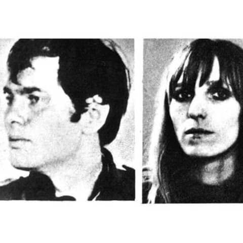 Die RAF-Terroristen Andreas Baader, Gudrun Ensslin und Jan-Carl Raspe