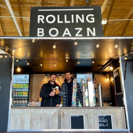 Kneipe mobil: Die Rolling Boazn