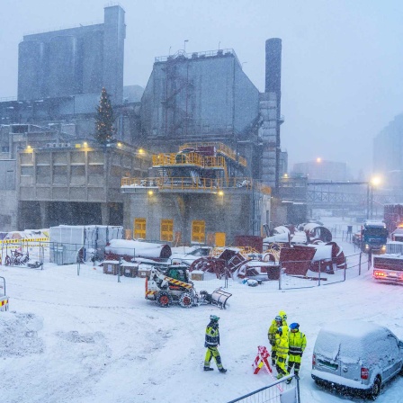 Im alten Zementwerk im norwegischen Brevik wird an neuen Möglichkeiten zur CO2-Speicherung geforscht. 