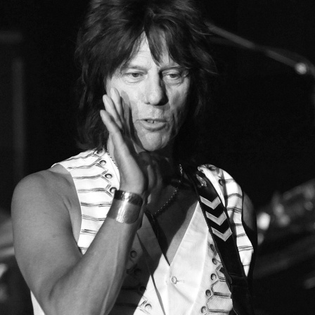 Der britische Gitarrist Jeff Beck