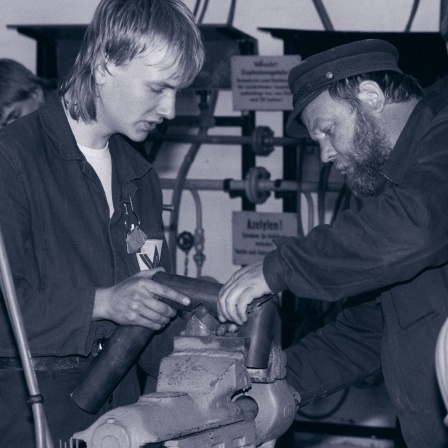 Azubis im Handwerk früher
