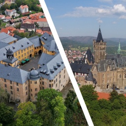Schloss Blankenburg und Schloss Wernigerode