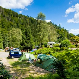 Campingplatz im wildromantischem Kirnitzschtal gelegen. 