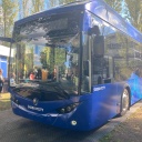 Wasserstoffbus von Skoda auf der Innotrans