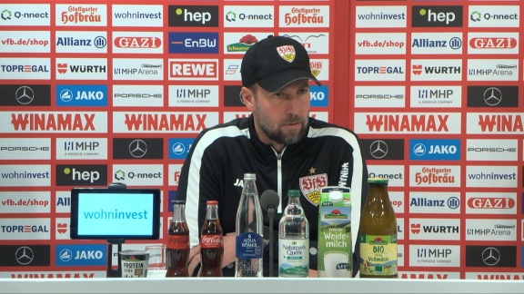 Sportschau Bundesliga - Stuttgart-trainer Hoeneß - 'habe Nicht Eine Sekunde Darüber Nachgedacht'