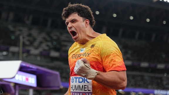 Sportschau Leichtathletik-wm 2025 - Der Wurf Zu Silber Von Hammerwerfer Hummel