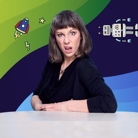 Die Host des Podcasts "Fakt ab! Eine Woche Wissenschaft", Charlotte Grieser