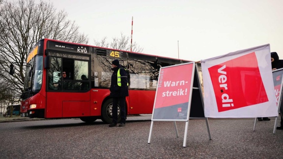 Morgenmagazin - Ver.di: Warnstreiks In Thüringen