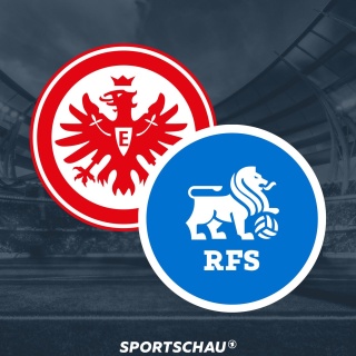 Eintracht Frankfurt gegen Rigas FS