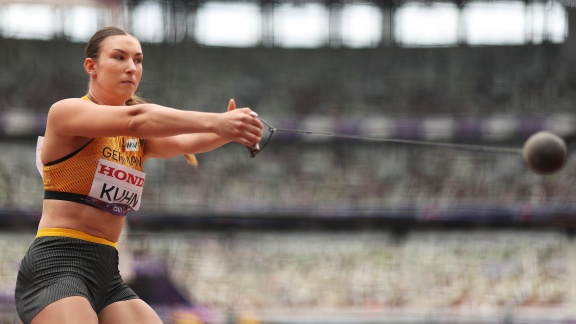 Sportschau Leichtathletik-wm 2025 - Der Qualifikationswurf Von Hammerwerferin Aileen Kuhn
