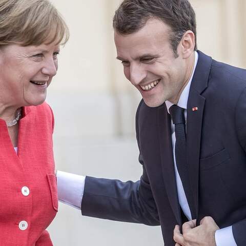 Merkel und Macron: Es knirscht beim Geld