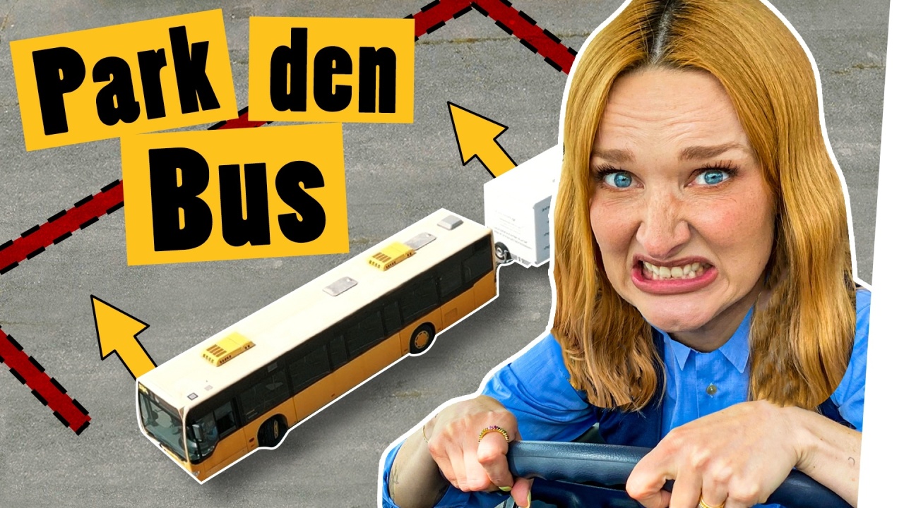 Park den Bus + Anhänger ein || Das schaffst du nie!