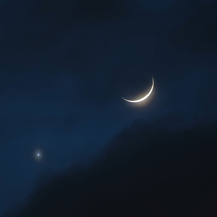 Mond und Stern
