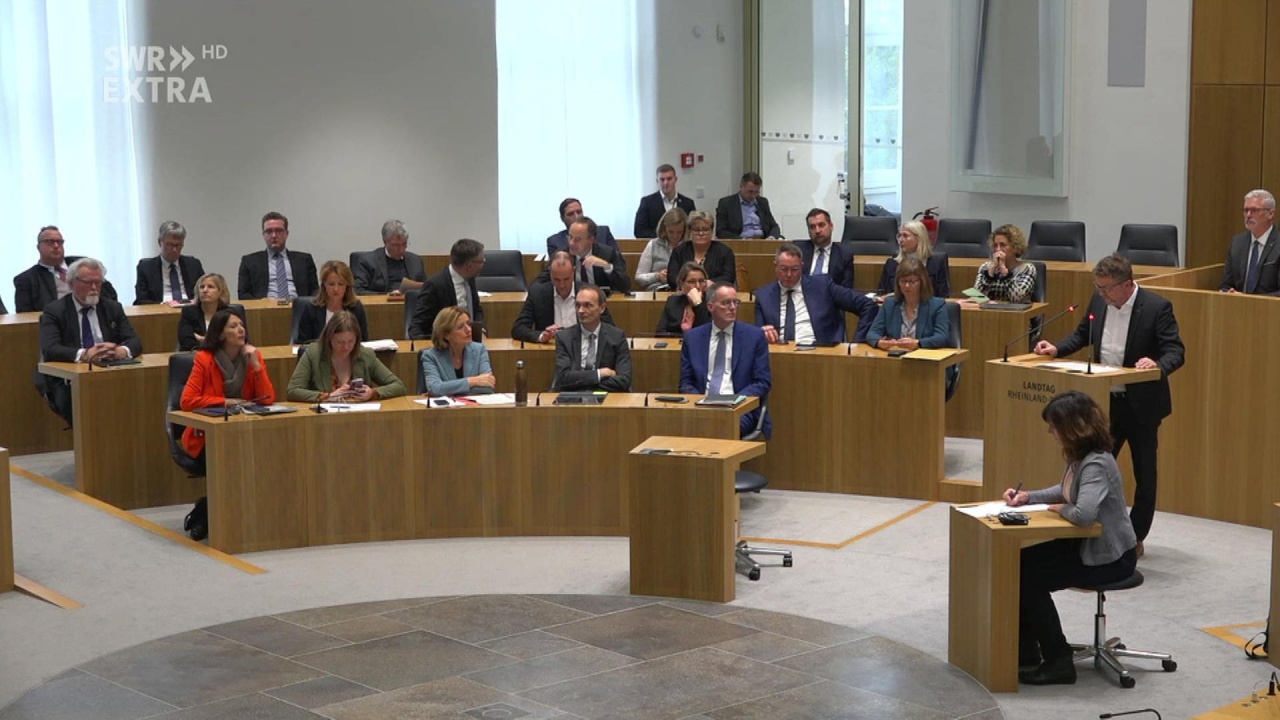 Sondersitzung des Landtags zur SWR-Kritik von Staatssekretärin Raab