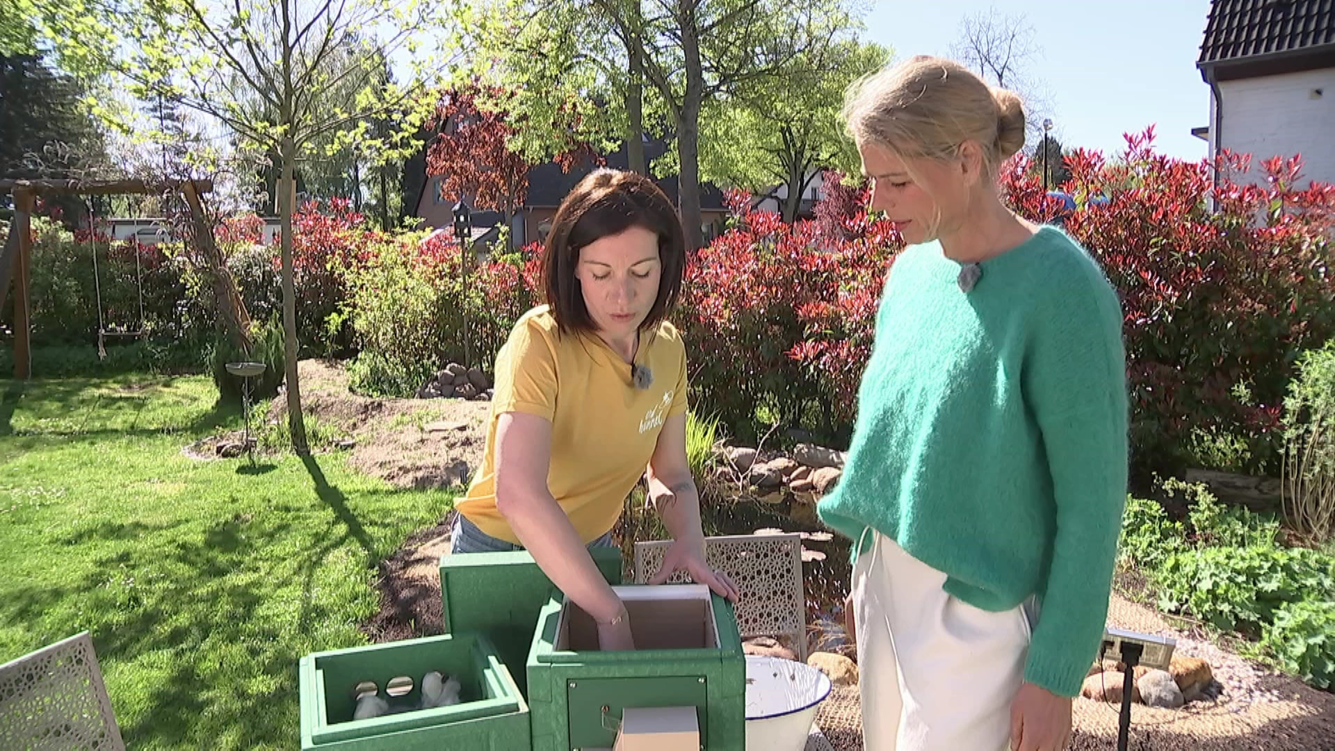 rbb Gartenzeit Hummelhäuschen bauen ARD Mediathek