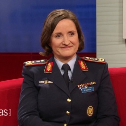 Generalstabsärztin Nicole Schilling.