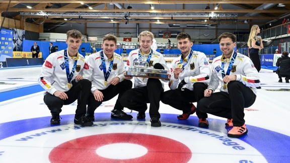 Sportschau Wintersport - Deutsche Männer Holen Em-titel Im Curling