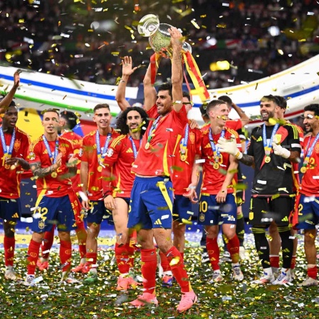 Spanein holt den Fußball EM Titel