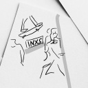 Eine Zeichnung von INXS