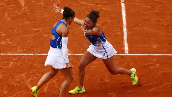 Sportschau Olympia 2024 - Tennis: Doppel (f) - Der Matchball Von Errani Und Paolini