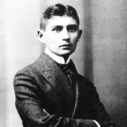 Historisches Porträt des jungen deutschsprachigen Schriftstellers Franz Kafka aus dem Jahr 1906 (3. Juli 1883 - 3. Juni 1924).