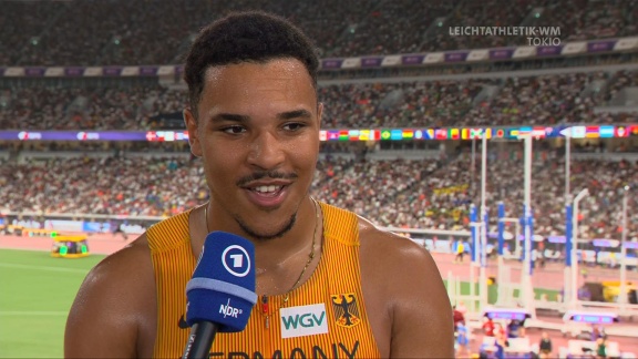 Sportschau Leichtathletik-wm 2025 - Hürdenläufer Mordi Und Minoue Im Interview