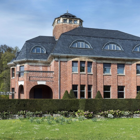 Haus Schulenburg, Fabrikantenvilla, 1913 bis 1915 von Henry van de Velde erbaut, heute Museum, Sitz der europäischen Van-de-Velde-Gesellschaft.